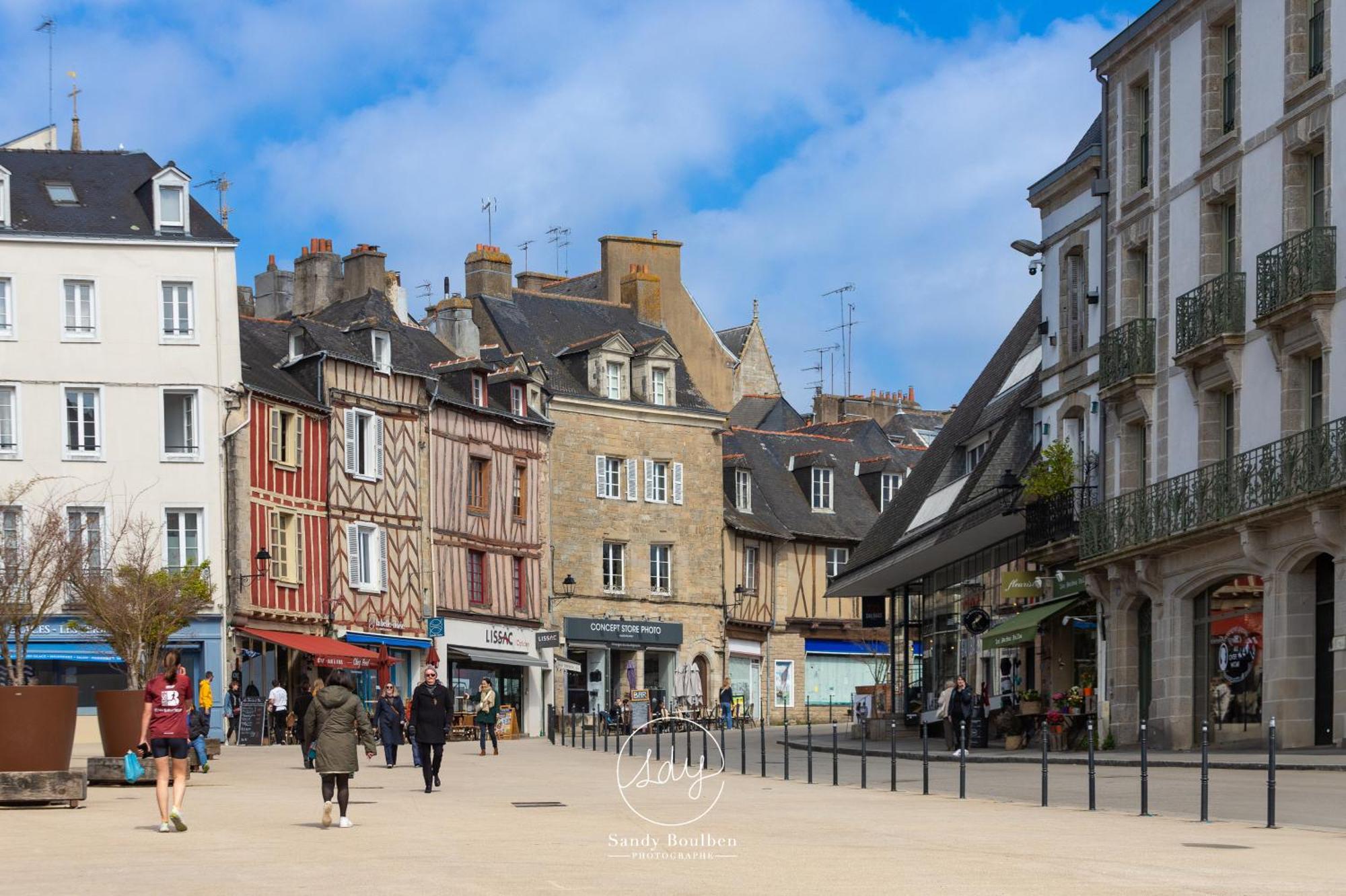 Le Patio - Hypercentre - Cour Au Calme - Wifi Lejlighed Vannes Eksteriør billede